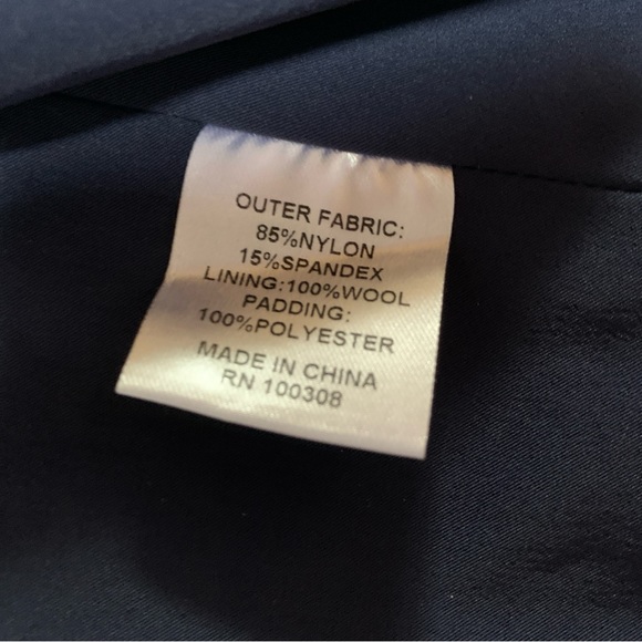 Peter Millar Vest Mens XXL 2XL Navy Blue Crown Crafted Jacket Full Zip Pockets - Picture 12 of 15